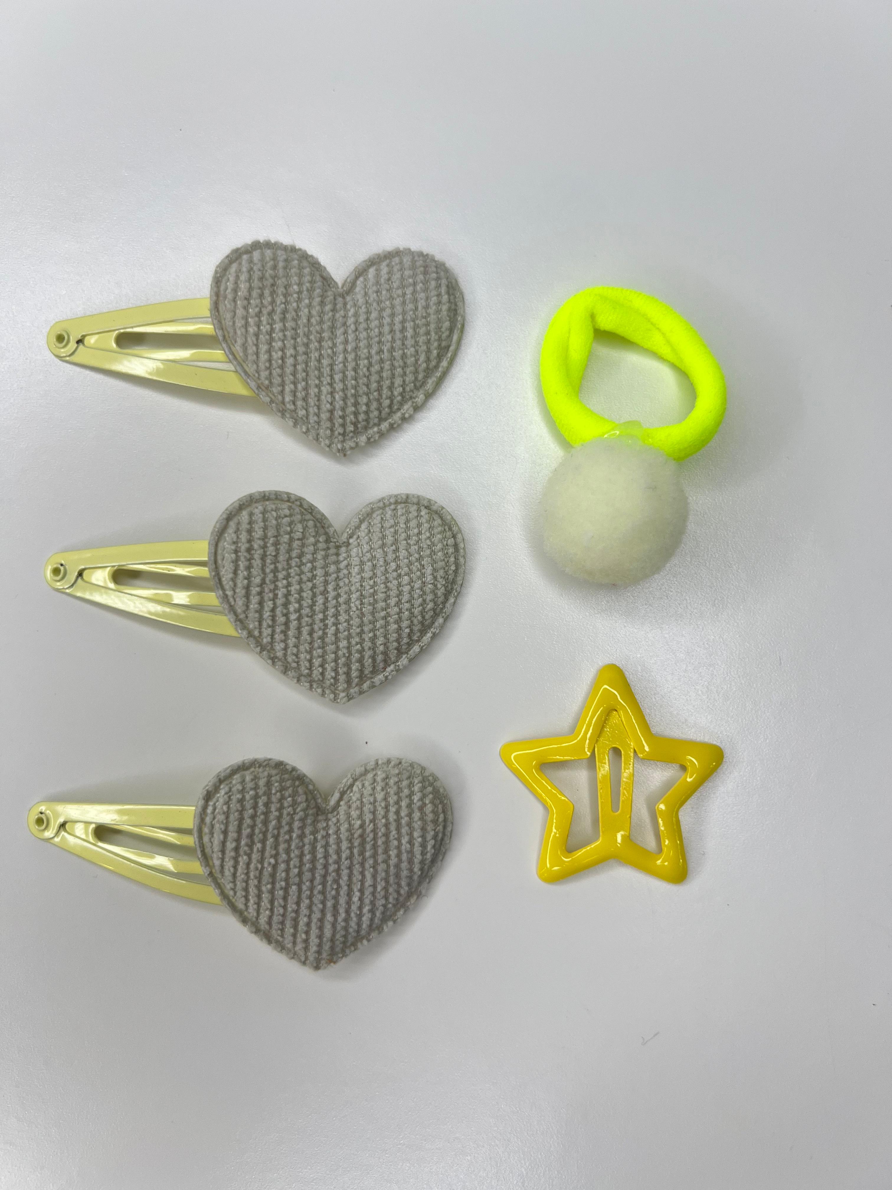 Set agrafe inimioare